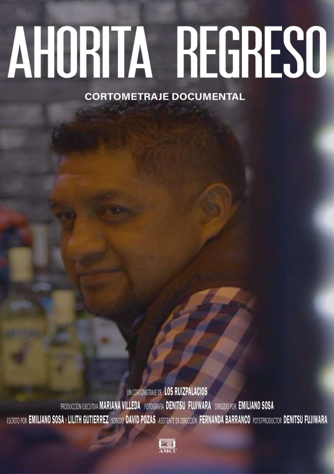 Cartel de Ahorita Regreso 