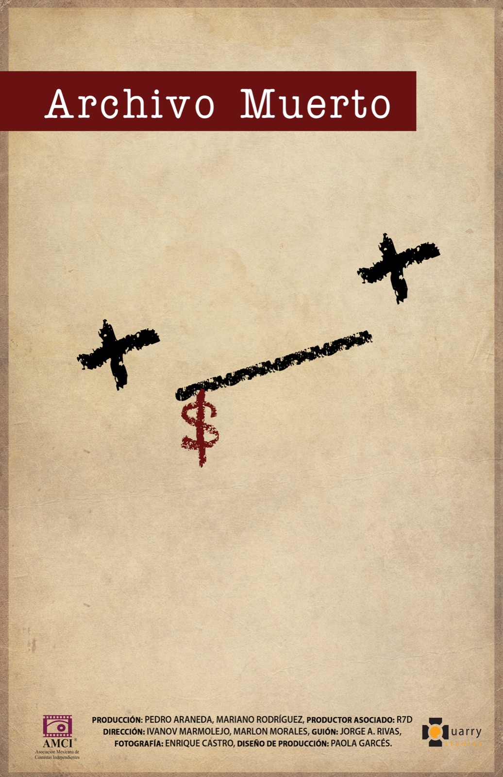 Cartel de Archivo muerto