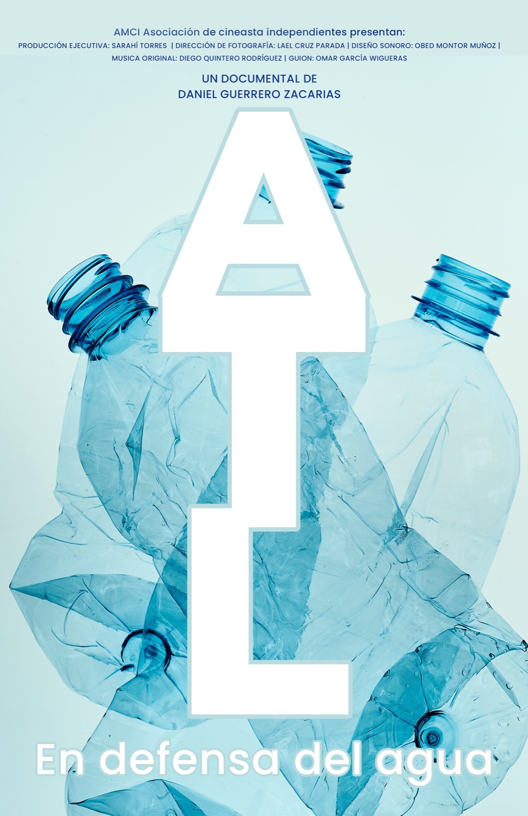 Cartel de ATL En Defensa del Agua       
