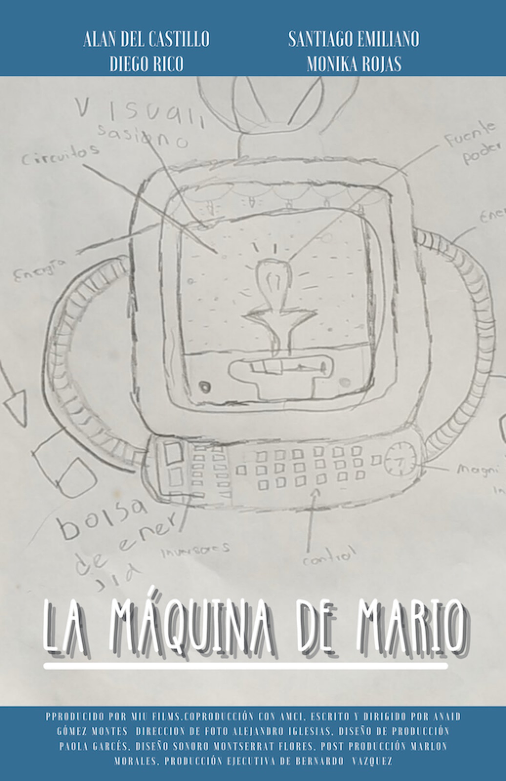 Cartel de La máquina de Mario